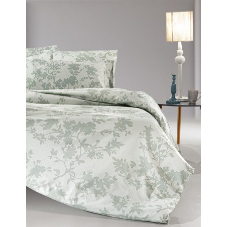 Παπλωματοθήκη Υπέρδιπλη Guy Laroche Christy Aqua Grey 225x245