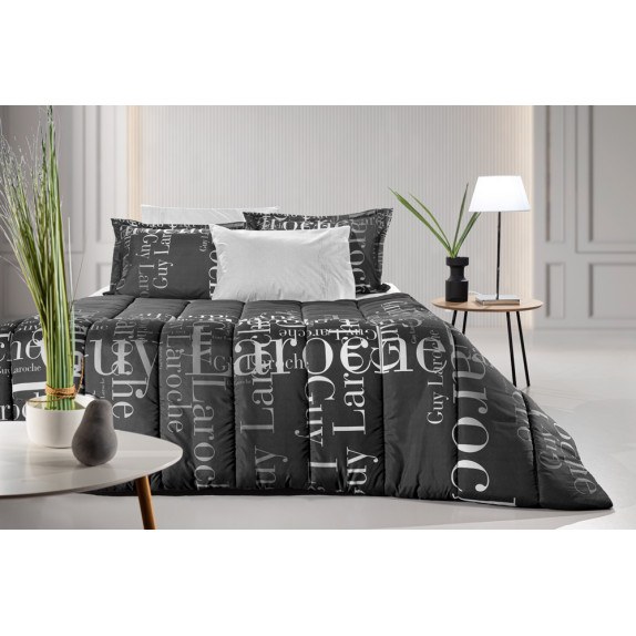 Παπλωματοθήκη Υπέρδιπλη Guy Laroche Instyle Charcoal 225x245