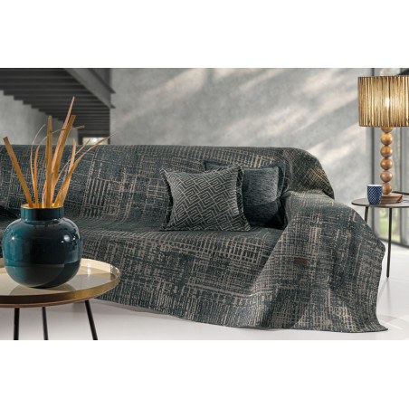 Ριχτάρι Πολυθρόνας Guy Laroche Melbourne Petrol 180x150