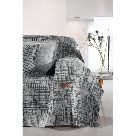 Ριχτάρι Πολυθρόνας Guy Laroche Melbourne Silver 180x150