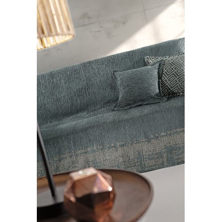 Ριχτάρι Πολυθρόνας Guy Laroche Perth Petrol 180x150