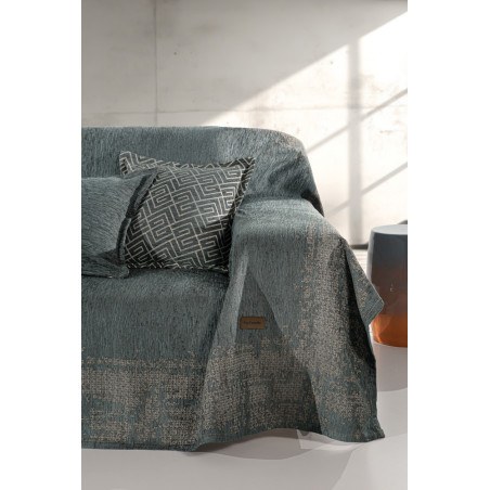 Ριχτάρι Πολυθρόνας Guy Laroche Perth Petrol 180x150