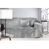 Ριχτάρι Πολυθρόνας Guy Laroche Sydney Silver 180x150