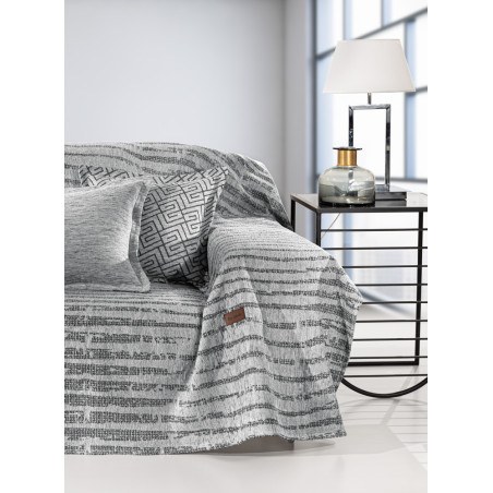 Ριχτάρι Πολυθρόνας Guy Laroche Sydney Silver 180x150