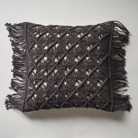 Μαξιλαροθήκη Διακόσμησης Gofis Home Sahara Volcanic Grey 193/48 45x45