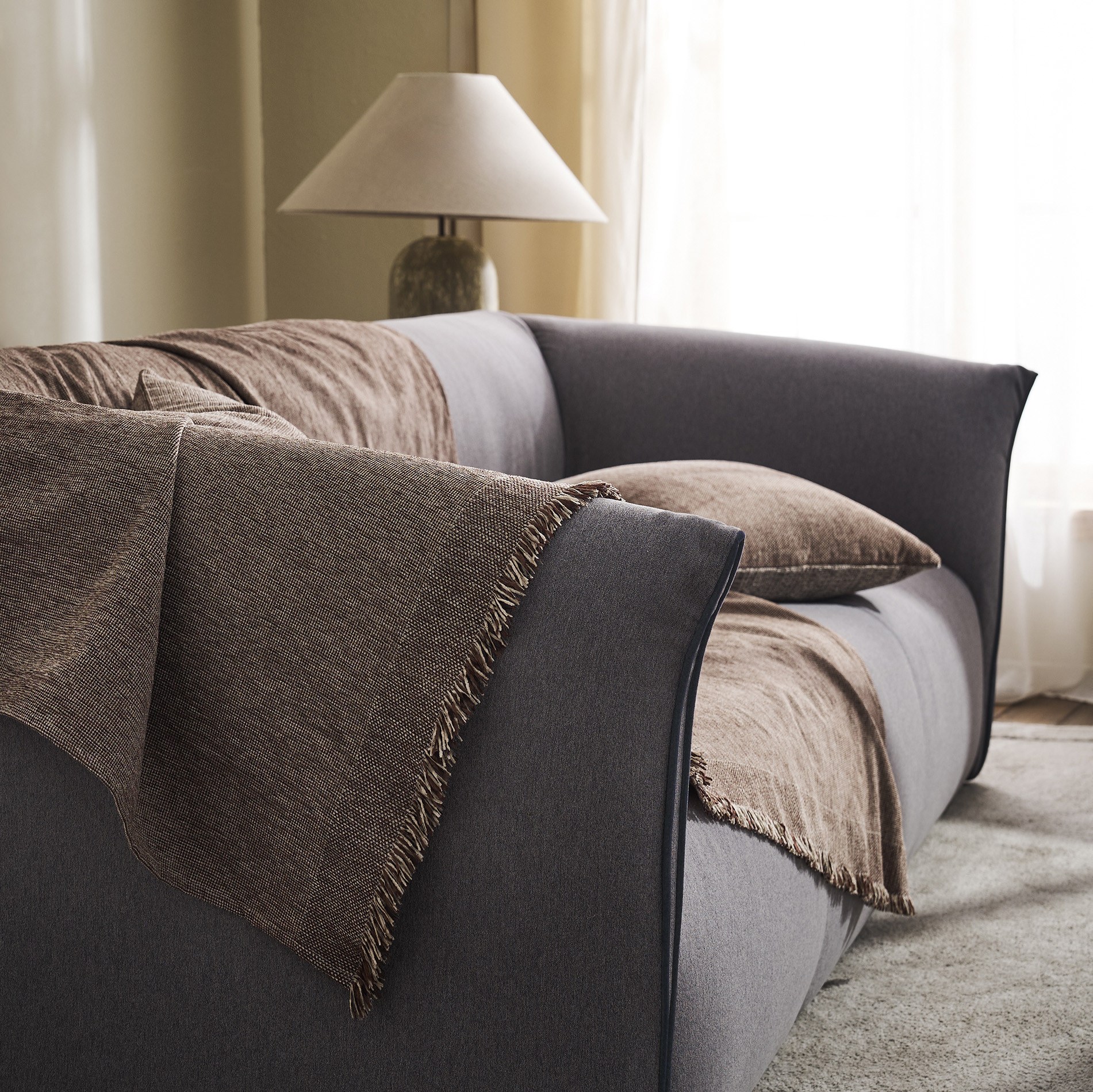 Ριχτάρι Διθέσιου Gofis Home Valkyrie Leather Brown 234/