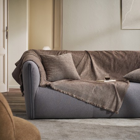 Ριχτάρι Διθέσιου Gofis Home Valkyrie Leather Brown 234/22 180x250