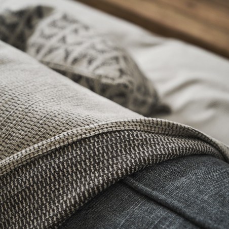 Ριχτάρι Τετραθέσιου Gofis Home Indira Ecru/Black 258/05 180x350