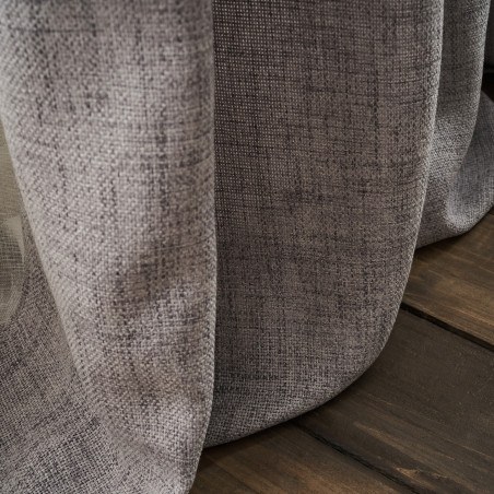 Κουρτίνα Με Τρουκς Gofis Home Magna Grey 495/15 140x280