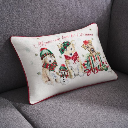 Μαξιλαροθήκη Διακόσμησης Gofis Home Xmas 256 30x45