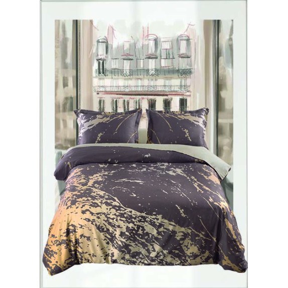 Σετ Παπλωματοθήκη Υπέρδιπλη 3 Τεμαχίων Makis Tselios...