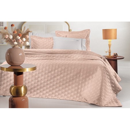 Σετ Κουβερλί King Size 3 Τεμαχίων Guy Laroche Honour Old Pink 240x250