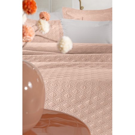 Σετ Κουβερλί King Size 3 Τεμαχίων Guy Laroche Honour Old Pink 240x250