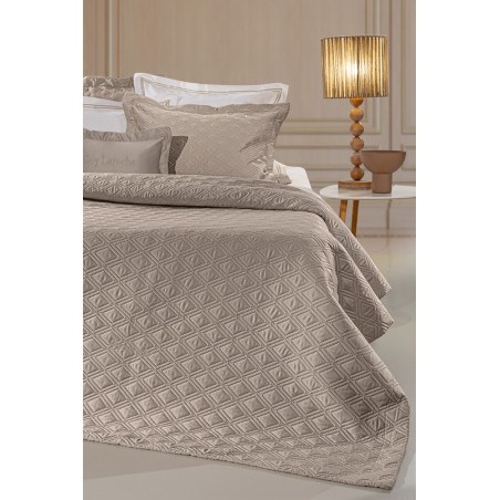 Σετ Κουβερλί King Size 3 Τεμαχίων Guy Laroche Honour Taupe 240x250