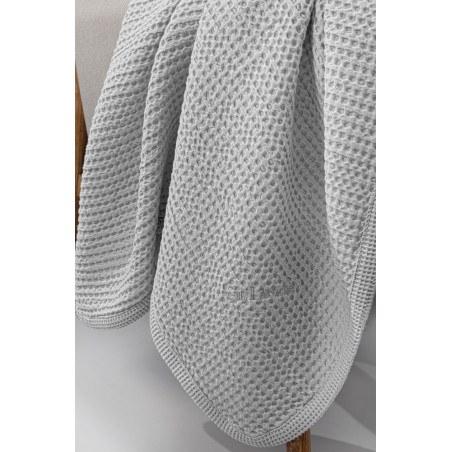 Κουβέρτα Κούνιας Πικέ Guy Laroche Bebe Bella Silver 110x130