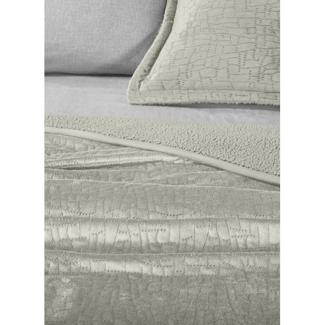 Σετ Κουβέρτα Βελουτέ Ημίδιπλη και Μαξιλαροθήκη...