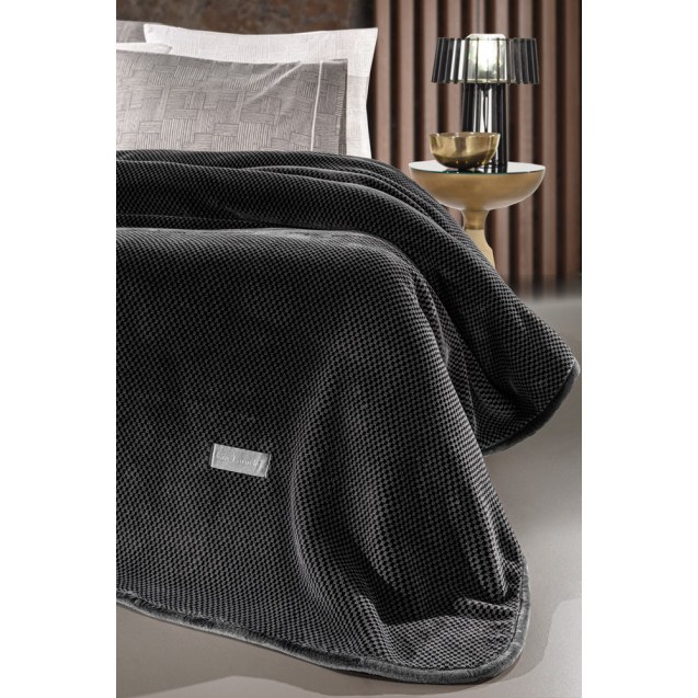 Κουβέρτα Βελουτέ Υπέρδιπλη Guy Laroche Cheval...