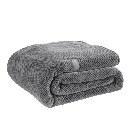 Κουβέρτα Βελουτέ Κούνιας Guy Laroche Cheval Silver 110x140