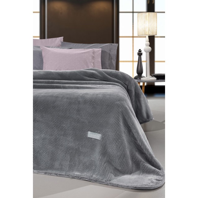 Κουβέρτα Βελουτέ Υπέρδιπλη Guy Laroche Cheval...