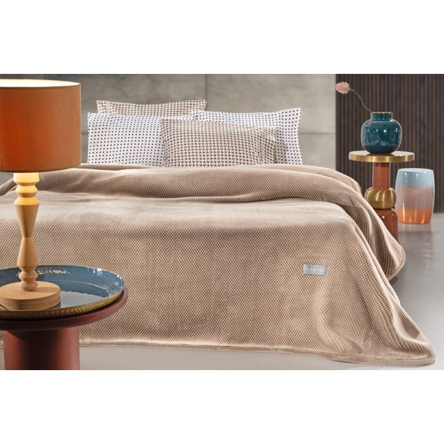 Κουβέρτα Βελουτέ Μονή Guy Laroche Cheval Vison...