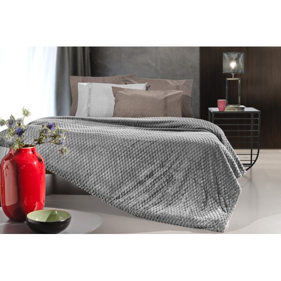 Σετ Κουβέρτα Fleece Μονή και Μαξιλαροθήκη Διακόσμησης Guy...