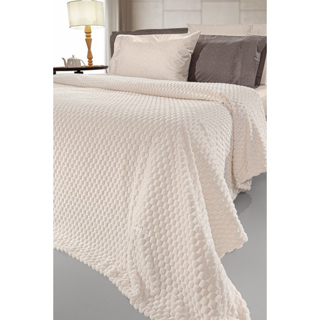 Σετ Κουβέρτα Fleece Υπέρδιπλη και Μαξιλαροθήκη...