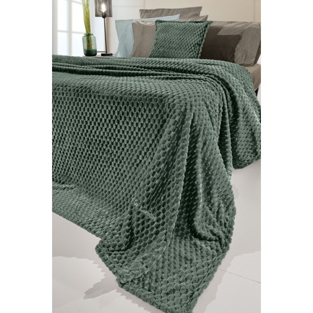 Σετ Κουβέρτα Fleece Υπέρδιπλη και Μαξιλαροθήκη...