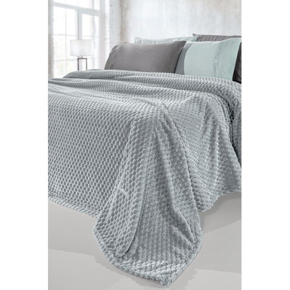 Σετ Κουβέρτα Fleece Υπέρδιπλη και Μαξιλαροθήκη...