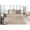 Σετ Κουβέρτα Fleece Υπέρδιπλη και Μαξιλαροθήκη Διακόσμησης Guy Laroche Smoothie Taupe 220x240