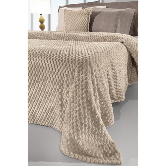 Σετ Κουβέρτα Fleece Υπέρδιπλη και Μαξιλαροθήκη...