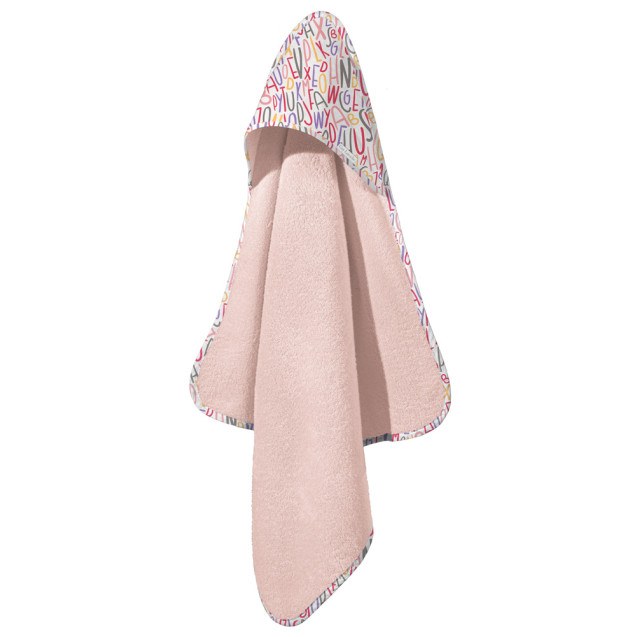 Βρεφική Κάπα Guy Laroche Letters Pinky 75x75+36