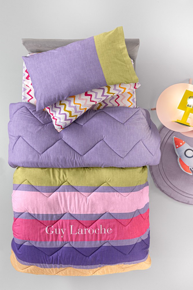 Παιδική Παπλωματοθήκη Μονή Guy Laroche Funny Pinky 165x225