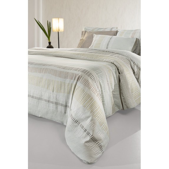 Σετ Παπλωματοθήκη Φανελένια Υπέρδιπλη 3 Τεμαχίων Guy...