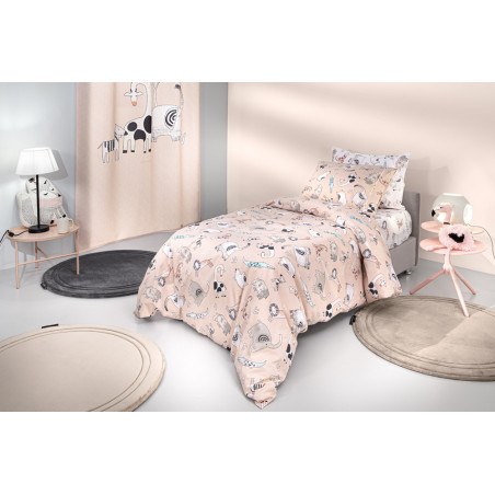 Σετ Παιδική Παπλωματοθήκη Μονή 2 Τεμαχίων Guy Laroche Zootopia Cameo 165x255