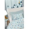 Σετ Σεντόνια Κούνιας 3 Τεμαχίων Guy Laroche Two2Twenty Aqua 115x170