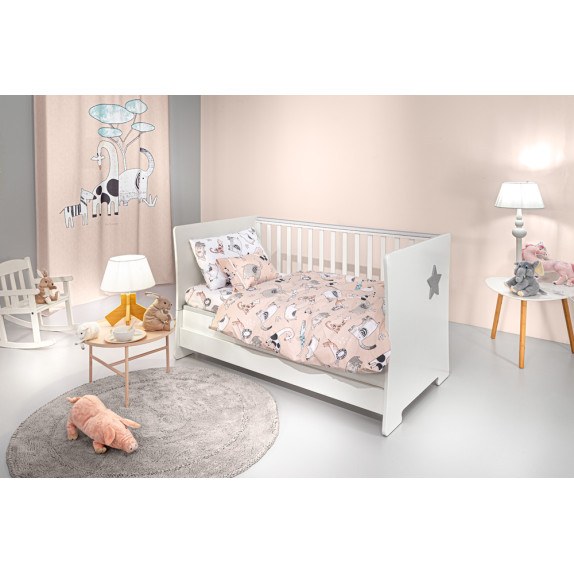 Σετ Σεντόνια Κούνιας 3 Τεμαχίων Guy Laroche Zootopia...