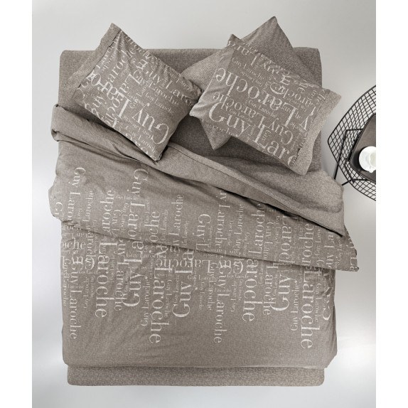 Σετ Σεντόνια Φανελένια Υπέρδιπλα 4 Τεμαχίων Guy Laroche...