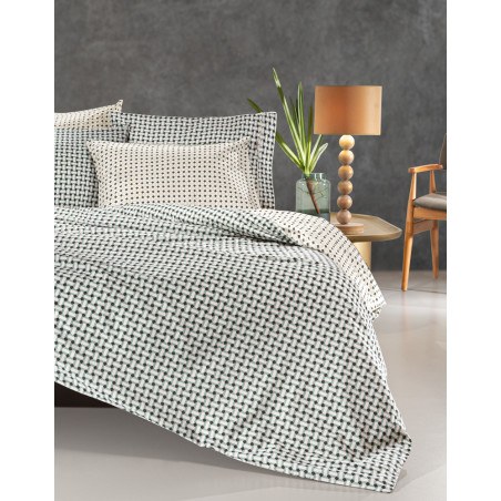 Σετ Σεντόνια Υπέρδιπλα 4 Τεμαχίων Guy Laroche Buddha Cement 240x265