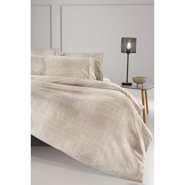 Σετ Σεντόνια Φανελένια Υπέρδιπλα 4 Τεμαχίων Guy...