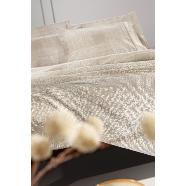 Σετ Σεντόνια Φανελένια Υπέρδιπλα 4 Τεμαχίων Guy...