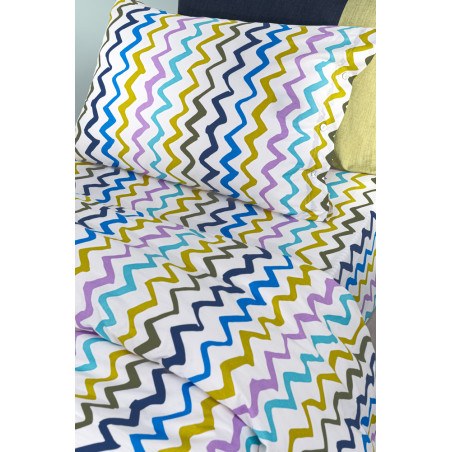 Σετ Παιδικά Σεντόνια Μονά 3 Τεμαχίων Guy Laroche Funny Multi 165x250