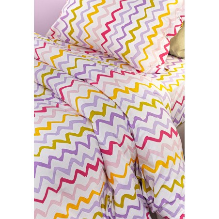 Σετ Παιδικά Σεντόνια Μονά 3 Τεμαχίων Guy Laroche Funny Pinky 165x250