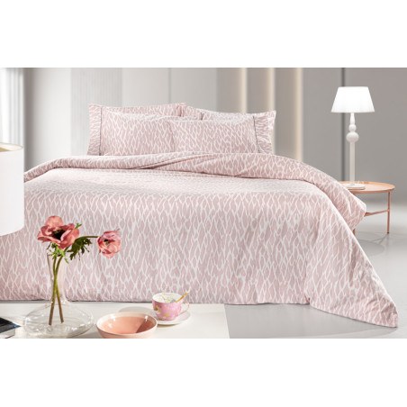 Σετ Σεντόνια Φανελένια Μονά 3 Τεμαχίων Guy Laroche Magma Dusty Pink 170x265