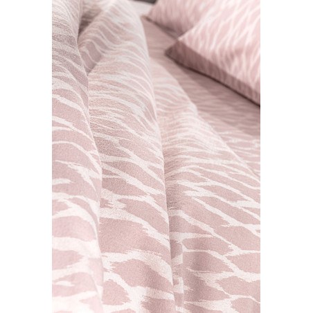 Σετ Σεντόνια Φανελένια Μονά 3 Τεμαχίων Guy Laroche Magma Dusty Pink 170x265