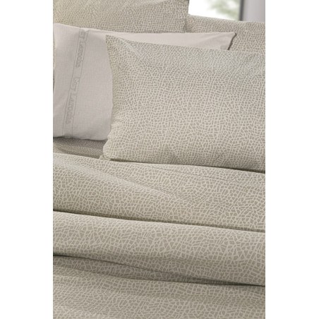 Σετ Σεντόνια Φανελένια King Size 4 Τεμαχίων Guy Laroche Mira Cement 270x265