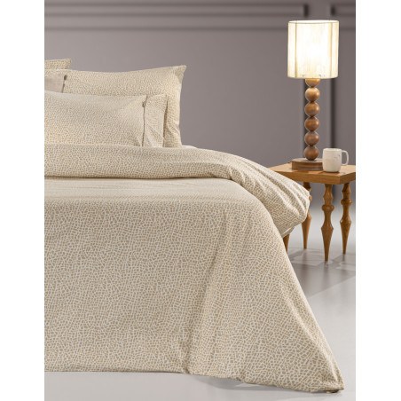 Σετ Σεντόνια Φανελένια Μονά 3 Τεμαχίων Guy Laroche Mira Mocca 170x265