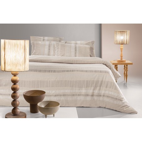 Σετ Σεντόνια Φανελένια King Size 4 Τεμαχίων Guy Laroche Nuvola Taupe 270x265