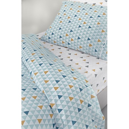 Σετ Παιδικά Σεντόνια Μονά 3 Τεμαχίων Guy Laroche Two2Twenty Aqua 165x250