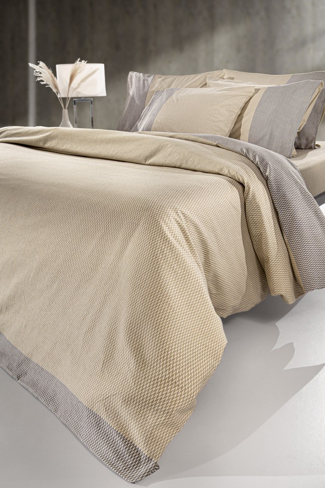 Σετ Σεντόνια Φανελένια King Size 4 Τεμαχίων Guy Laroche Verona Taupe 270x265