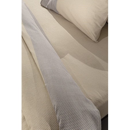 Σετ Σεντόνια Φανελένια King Size 4 Τεμαχίων Guy Laroche Verona Taupe 270x265